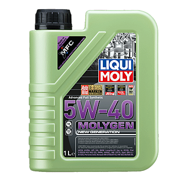 ACEITE MOTOR TECNOLOGIA SINTETICA MOLYGEN NEW GENERATION 1 LITRO 5W-40