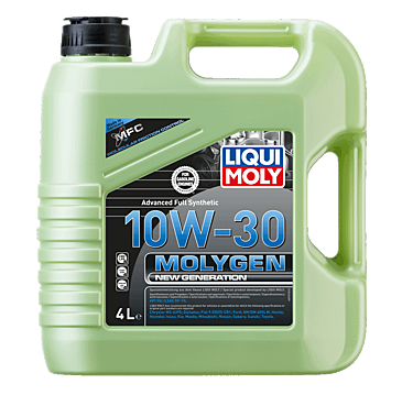 ACEITE MOTOR TECNOLOGIA SINTETICA MOLYGEN NEW GENERATION 4 LITROS 10W-30